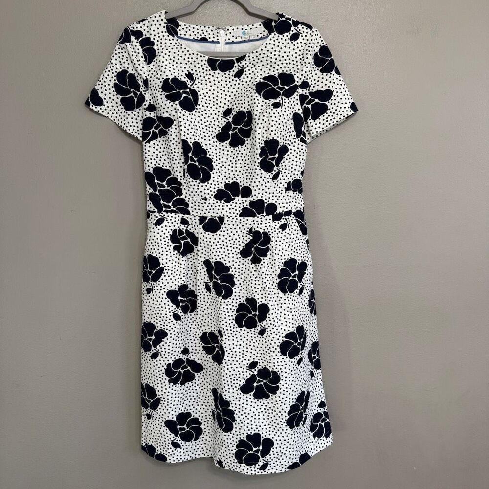 Boden Sierra Textured Cotton Dress US 6R - Picture 2 of 9
